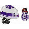 Mondo detská prilba Star Wars 2816 bielo-modrá