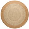 Najkoberce Hanse Home JUTTA naturálny / krémový / zlatý kruh 100 cm kruh