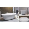 Aquatek NASHVILLE 170 x 79,5 cm VANANASHVILLE (Akrylátová samostatne stojaca vaňa )