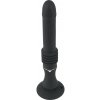 You2Toys Fucking Machine - prísavkový tlačný vibrátor (čierny)
