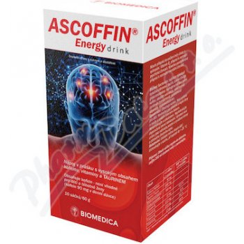 ASCOFFIN Energy drink 10x 6 g