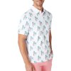 Pánska polokošeľa Callaway Golf SS 19TH HOLE DR BRIGHT WHITE biela M