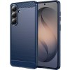 Techsuit – Carbon Silicone silikónové puzdro pre Samsung Galaxy S26 – modré