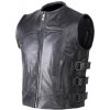 Kožená vesta na motorku RSA Biker Veľkosť: 2XL