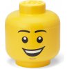 LEGO úložná hlava veľká - šťastný chlapec (LEGO40320810)