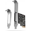 AXAGON PCEA-P1N, PCIe řadič - 1x paralelní port (LPT), vč. LP