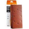 Papier brúsny pre vibračnú brúsku s otvormi 230x93 mm / P80 10 ks TACTIX (446001)