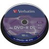 VERBATIM DVD + R (10-Pack) Spindl / MattSlvr / 8x / 8.5GB 43666