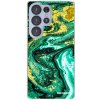 Picasee silikónový prehľadný obal pre Samsung Galaxy S25 Ultra 5G - Green Gold