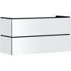 Hansgrohe Xilesa E skrinka 118x47x62 cm závesná kúpeľňová skrinka pod umývadlo biela 54298700