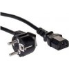 Akyga AK-PC-06A napájací kábel Čierna 3 m CEE7 / 7 IEC C13