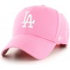 47 Brand Šiltovka MLB Los Angeles Dodgers Raised Basic '47 MVP B-RAC12CTP-RSA Ružová