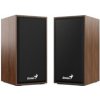 Reproduktory GENIUS SP-HF180, 2.0, 6W, drevený, hnedý 415975
