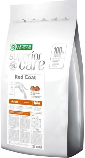 Nature\'s Protection Superior Care Dog Dry Red Coat Adult Poultry medium 10 kg