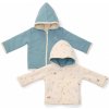 Little Dutch Kabátik obojstranný Stone Blue veľ. 68