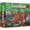 Teddies Stavebnica dinosaurus plast hnedý 00800583