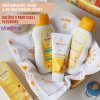 Weleda Měsíčkový kojenecký krém 75 ml + kojenecká kúpeľ 200 ml + kojenecký olej 200 ml + Bavlněná plena s potiskem darčeková sada