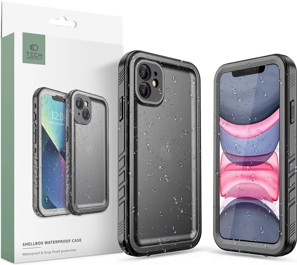 TECH-PROTECT SHELLBOX IP68 IPHONE 11 čierne