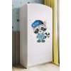 Kocot kids Detský šatník Babydreams 90 cm mýval biely