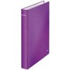 Leitz Wow 2 krúžkový zakladač lamino A4 4 cm purpurový