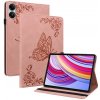VSETKONAMOBIL 104275 ART BUTTERFLY Zaklápacie puzdro pre Xiaomi Redmi Pad Pro / Pad Pro 5G ružové
