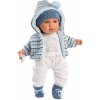 Llorens 42405 Baby Enzo realistická panenka se zvuky a měkkým látkovým tělem 42 cm