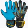 Brankárske rukavice Reusch Attrakt Aqua Finger Support black/gold/aqua