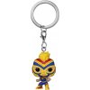 Klíčenka Funko POP! Keychain: Marvel Luchadores - Captain Marvel
