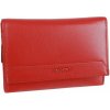 Peňaženka z mäkkej kože LAGEN Soft stredná červená