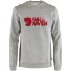 Mikina Fjällräven Fjällräven Logo Sweater M Grey-Melange - L