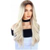 Parochňa polodlhé syntetické vlasy svetlá blond dámska