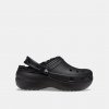 Crocs Classic Platform Lined Clog W Black