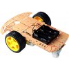 Podvozok robota 2 motory ZK-2WD mobilná platforma