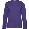 B&C | QUEEN Crew Neck, Dámska mikina, fialová radiant, M
