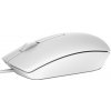 Dell MS116/Kancelárska/Optická/1 000 DPI/Drôtová USB/Biela, 570-AAIP