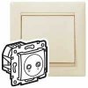 Legrand VALENA TV+R-prieb. (7743 34) béž.