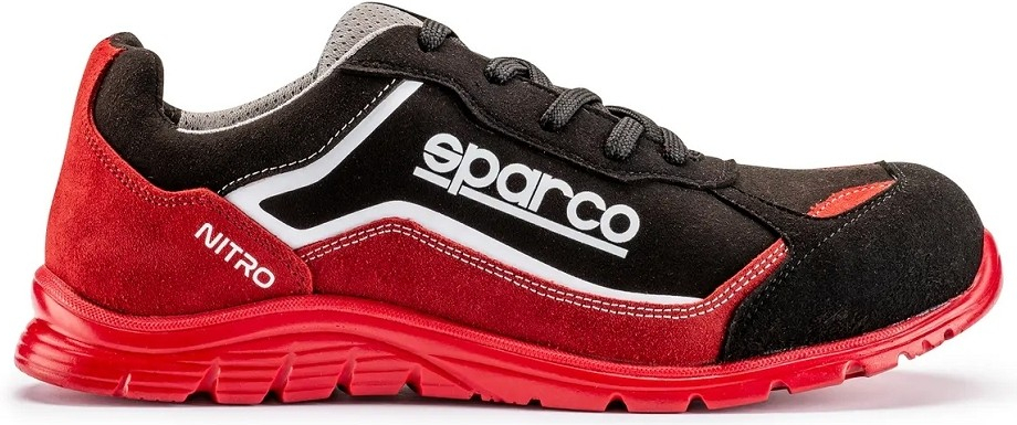 Sparco NITRO MARCUS S3 SRC Bezpečnostná obuv Červená-Čierna