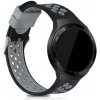 Silikónový remienok (šírka 22mm) – čierno-šedá – Samsung Gear S3 / Watch 46mm / Huawei Watch GT / Vantage M / Watch 3 45mm