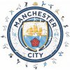 Fan-shop Dřevěné MANCHESTER CITY Crest 270 dielov