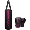 RDX Dětský boxovací pytel a rukavice F6 2FT KARA růžové