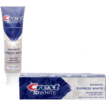 Procter & Gamble Bieliaca zubná pasta Crest 3D White ADVANCED EXPRESS WHITE 107 g