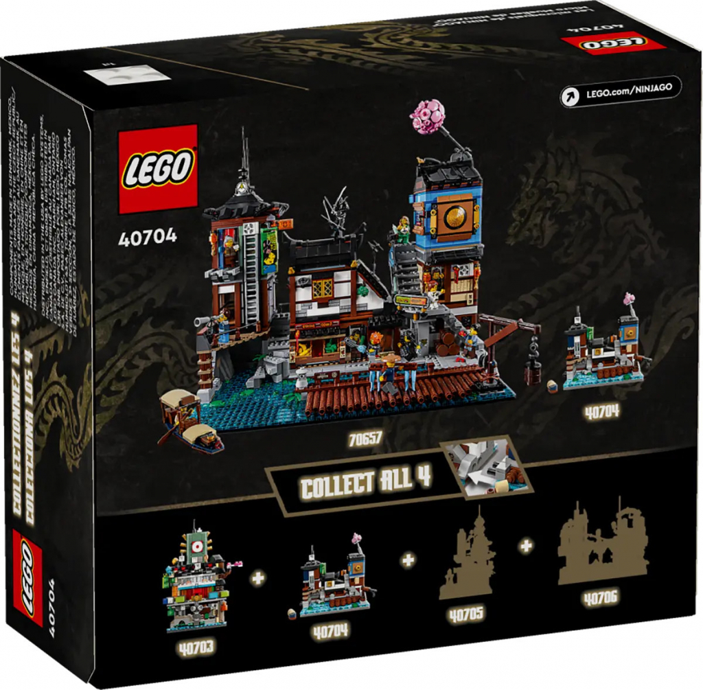 LEGO® Promotional 40704 - Miniatúrny NINJAGO prístav