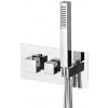 SAPHO - LATUS podomietková sprchová termostatická batéria vrátane ručnej sprchy, 2/3 výstupy, chróm 1102-45