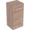 GEBERIT Bočná skrinka Selnova Square s 1 dvierkami, orech hickory/Melamín s drev. štrukt., 501.274.00.1