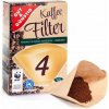 Gut & Gunsting (DE) Gut & Gunstig Kaffe filter do kávovaru - 100 ks Veľkosť: 4