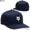 Fox Head Tech flexfit hat šiltovka mdnt, modrá, L/XL