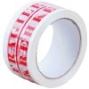 Lepiaca páska, s potlačou KŘEHKÉ/FRAGILE, šírka 48 mm, návin 66 m