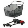 Klickfix Zadní koš Klickfix City-Max pro Rackt 23x22,5x36cm, cerná, huste plet.