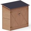 Upyard Drevený záhradný domček na náradie, impregnácia, 150 x 70 cm