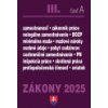 Zákony III A 2025 Pracovnoprávne vzťahy a zamestnávanie